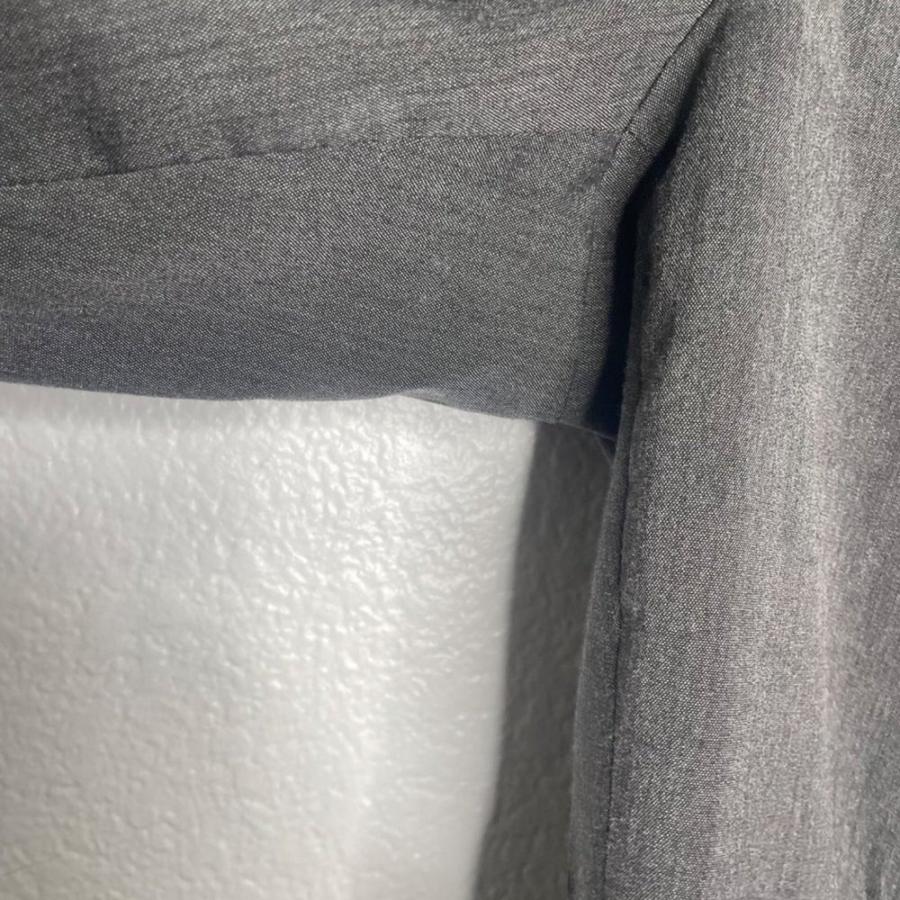 Michael Kors Mens Dress Pants 32x30 Charcoal Gray Heather Stretch Flat Front - Picture 11 of 15